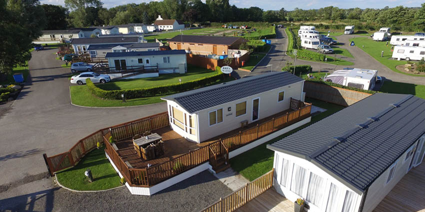 residential park homes and caravan park