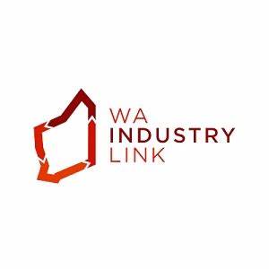 Outline of WA state and the words WA Industry Link