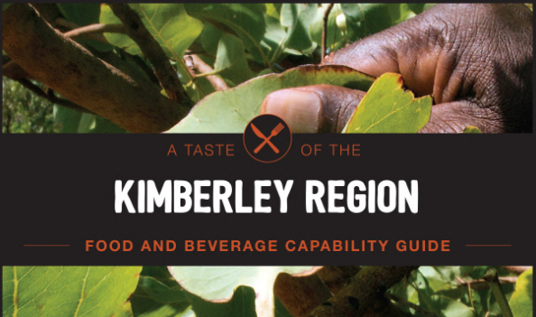 Image of front cover of Food Guide Kimberley Region