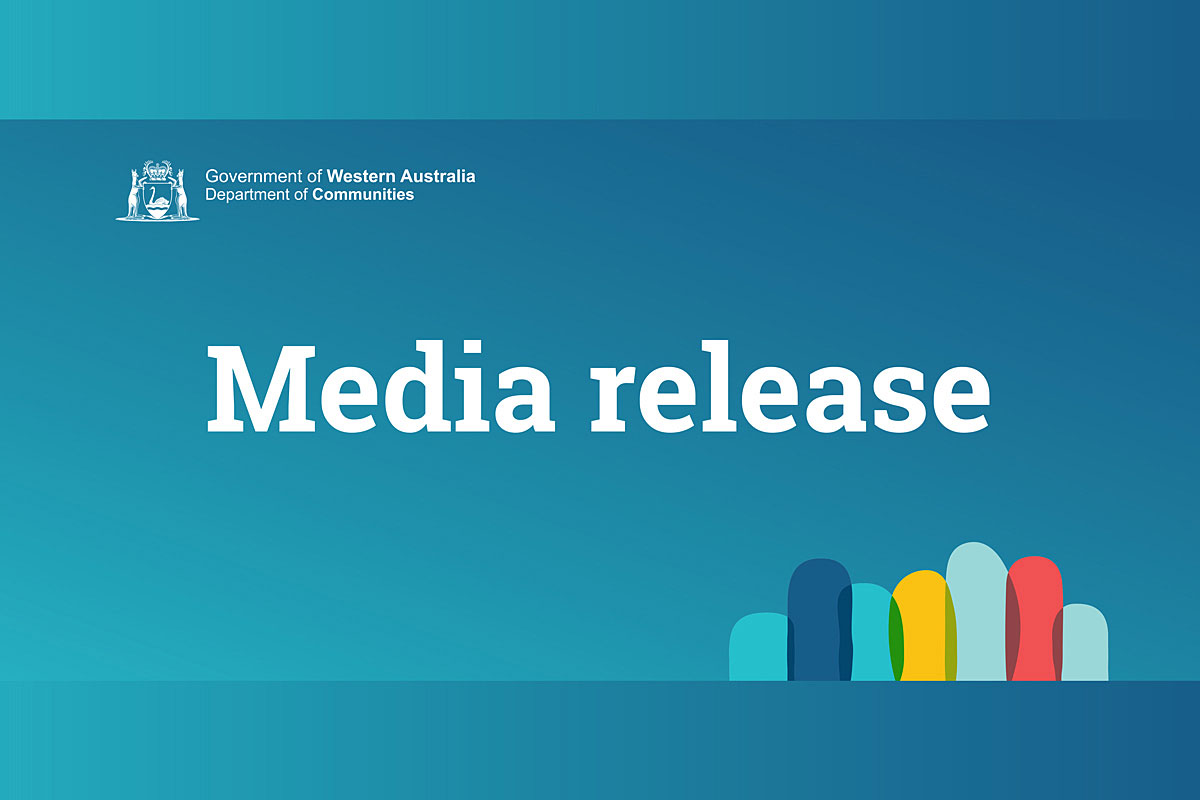 Banner text which reads media release.