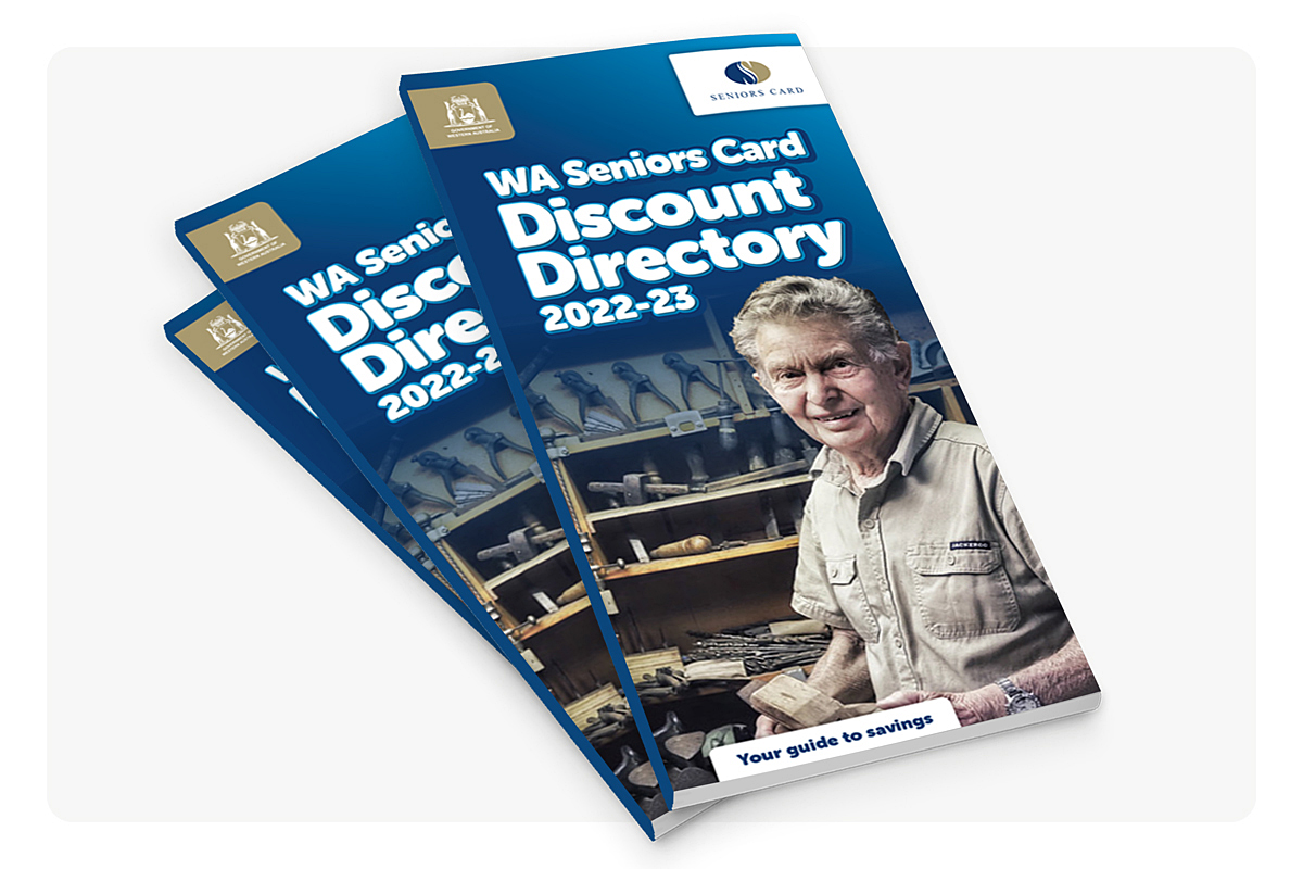 Image of 2022 to 2023 WA Seniors Card Discount Directory Guide