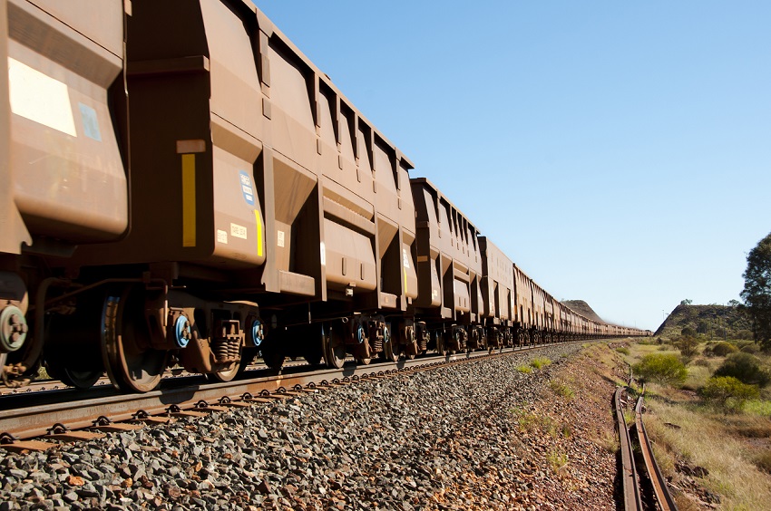 Iron ore train Australia