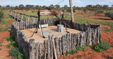 Photograph of one of preserved wells on the De Grey-Mullewa stock route