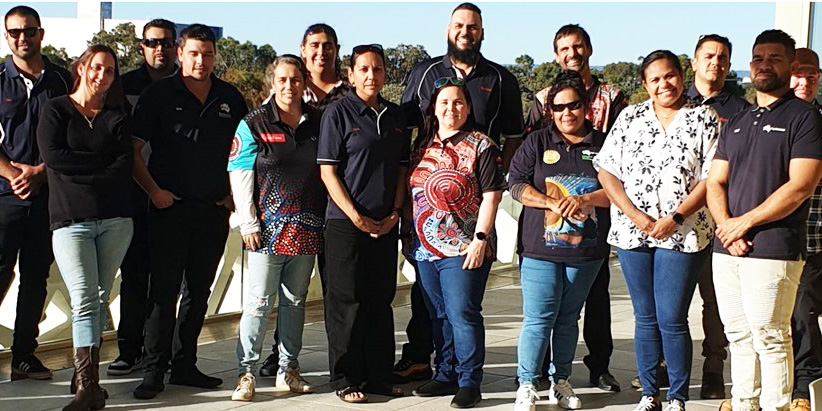 group of Aboriginal students