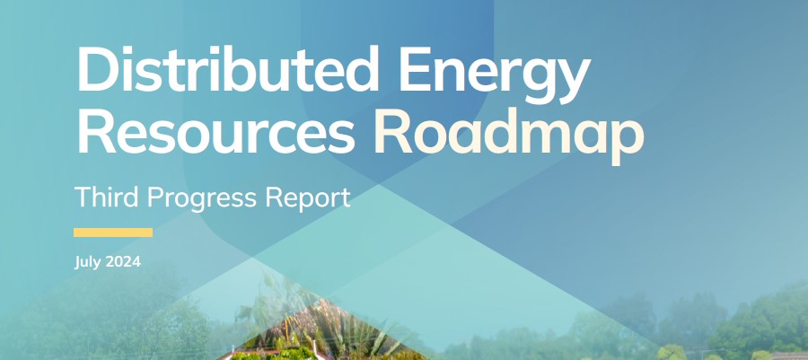 Distributed Energy Resources Roadmap Third Progress Report July 2024