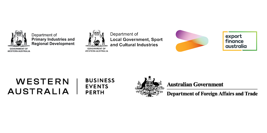 The WA Export awards are proudly sponsored by The Department of Primary Industries; Department of Local Government, Sport and Cultural Industries; Export Finance Australia; Western Australia Business Events Perth; Australian Government Department of Foreign Affairs