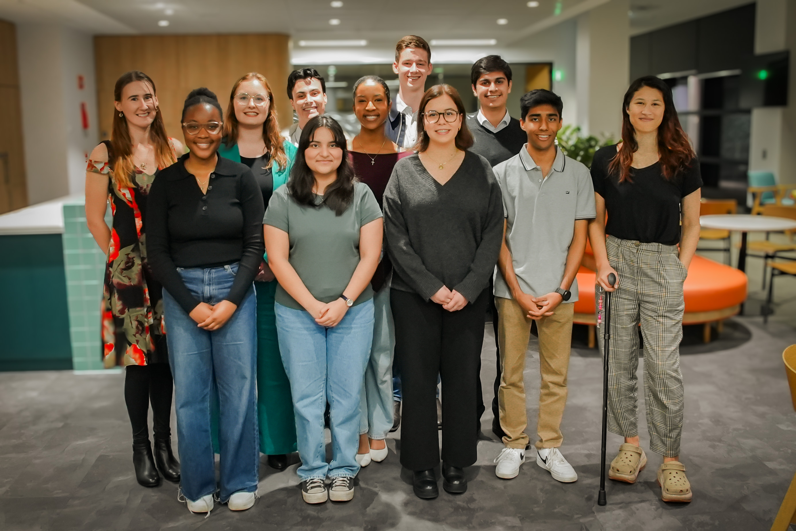 group photo of the Ministers Youth Advisory Council members - young adults