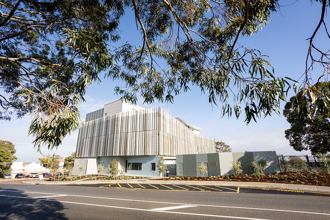 The new multi-storey South Metropolitan TAFE campus on Church Avenue