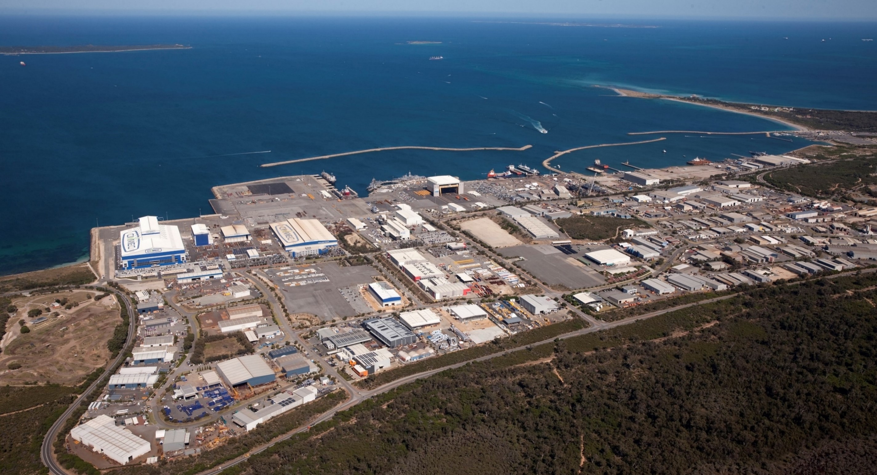 an ariel shot of Henderson in Western Australia