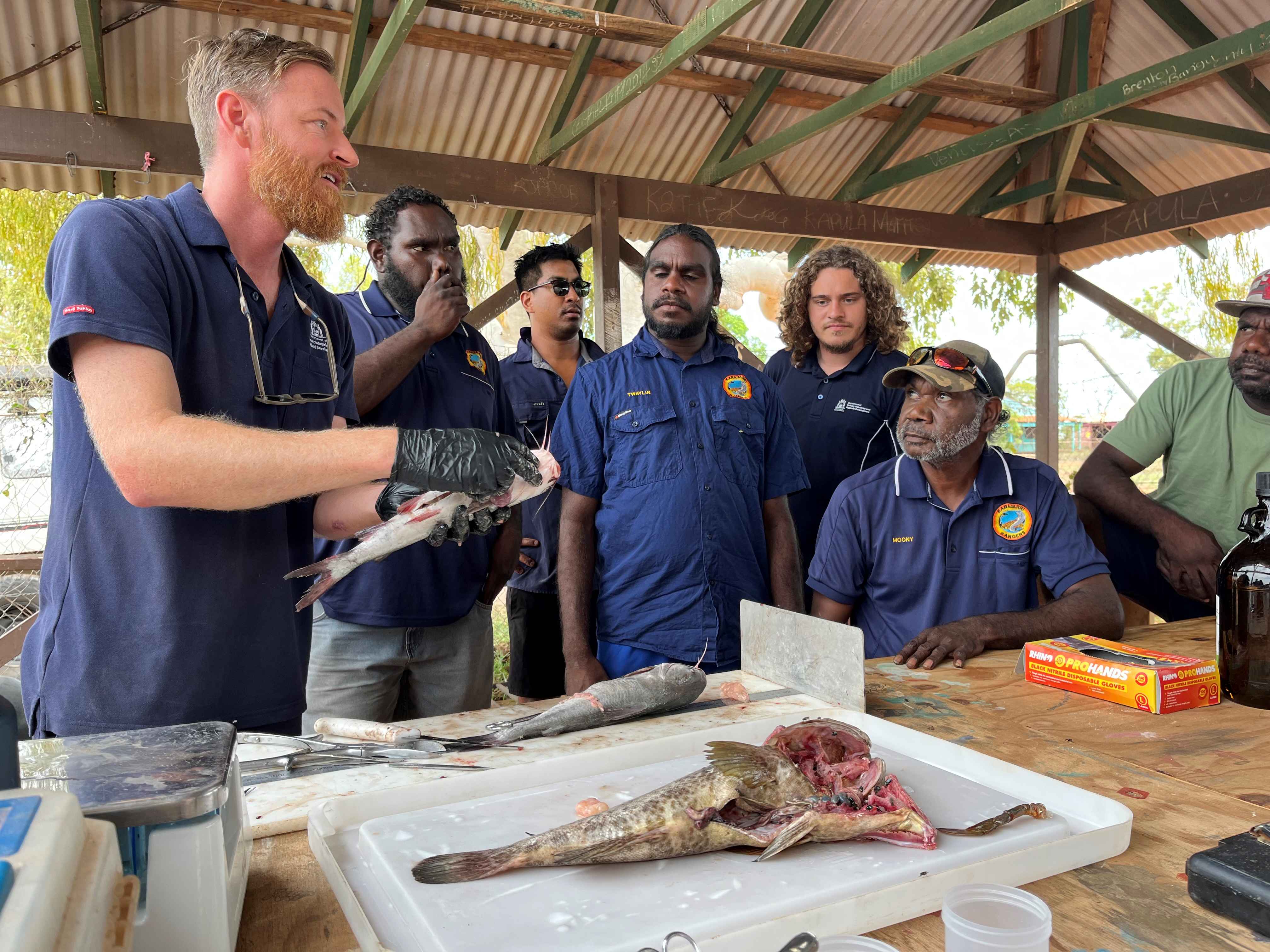 The workshops covered aspects of fisheries surveys