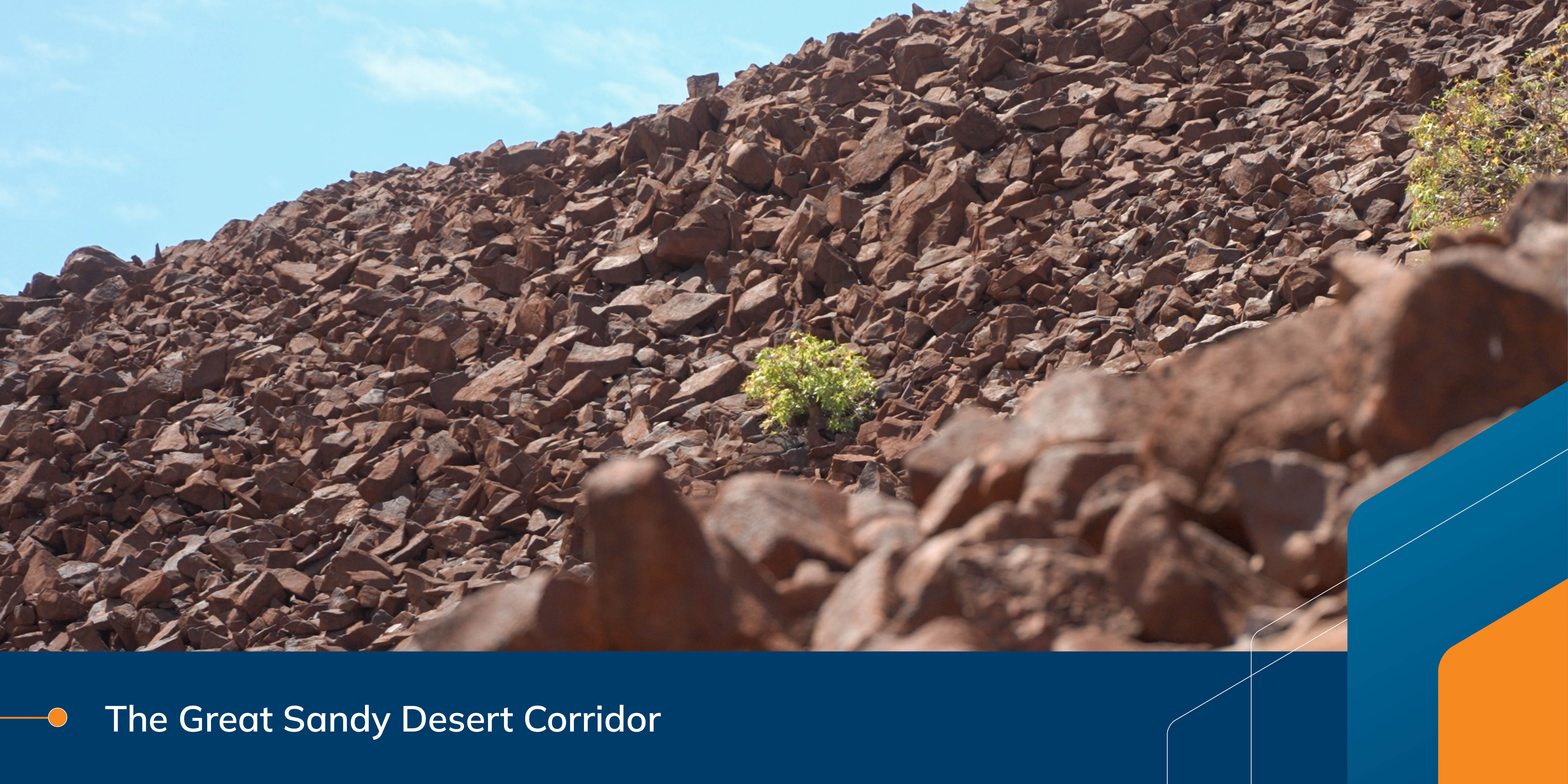 Rock outcrop in the Pilbara