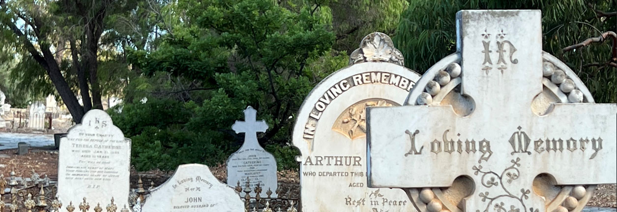 Guildford Cemetery Old Gravestones