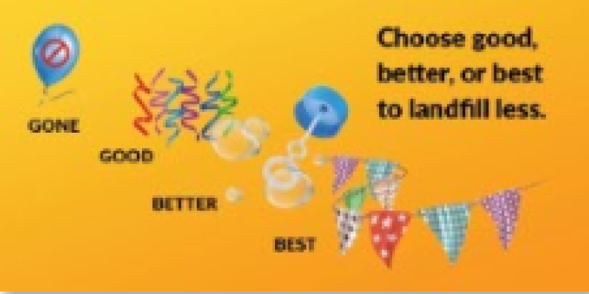 Single Use Plastics collection of web banners