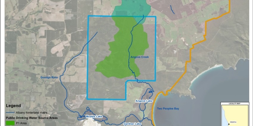 Two People’s Bay surface water area and Angove water source protection reserve