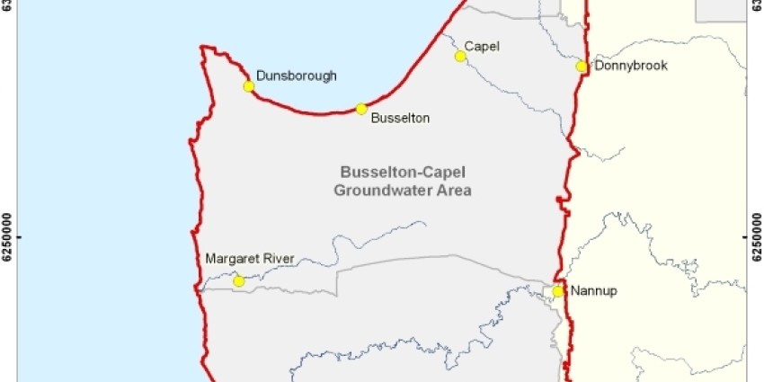 South West water allocation plan area