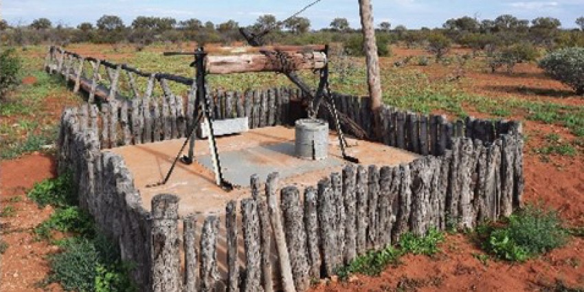 Photograph of one of preserved wells on the De Grey-Mullewa stock route