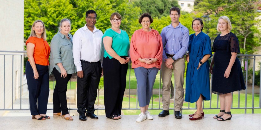 WAARC Program Leads and Agriculture and Food Minister Jackie Jarvis (centre)