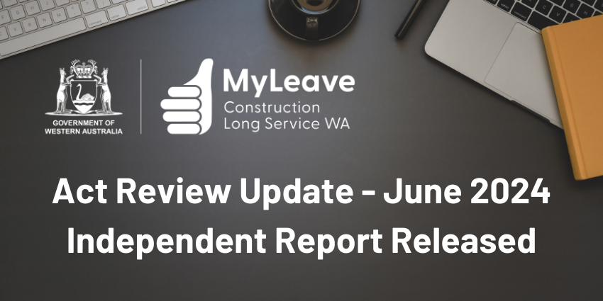 Act Review Update - June 2024 Independent Report Released