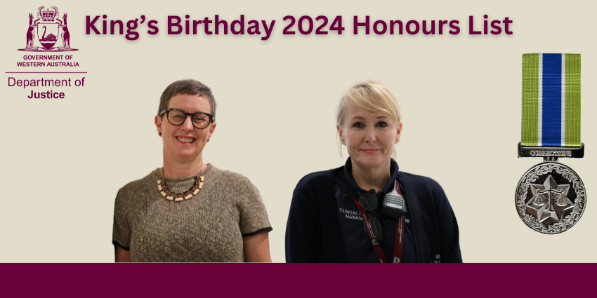 King’s Birthday 2024 Honours List - Leanne Green and Gwenyth Owen