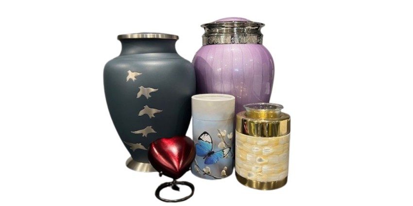 a selection of urns in the MCB range