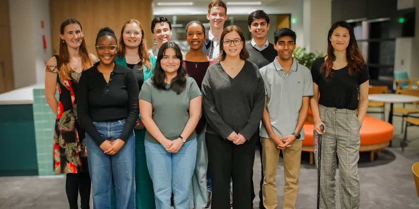 group photo of the Ministers Youth Advisory Council members - young adults