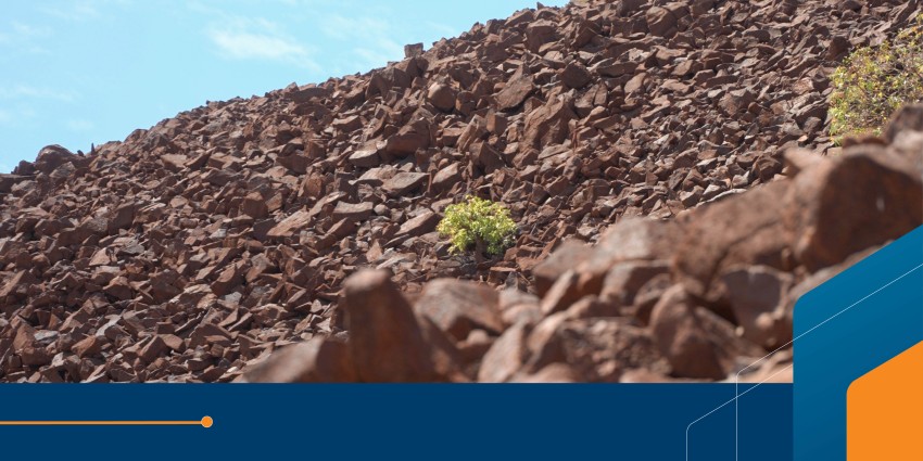 Rocky outcrop in the Pilbara