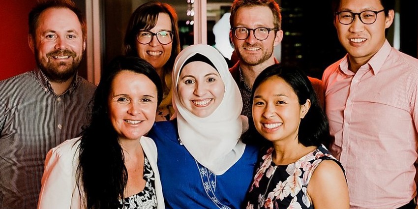 iPREP graduate program. group photo of past recipients 