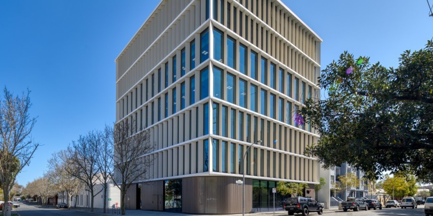 Photo of a multi-level building, the Ruah Centre for Women and Children