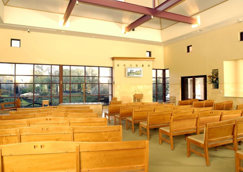 East Chapel seating